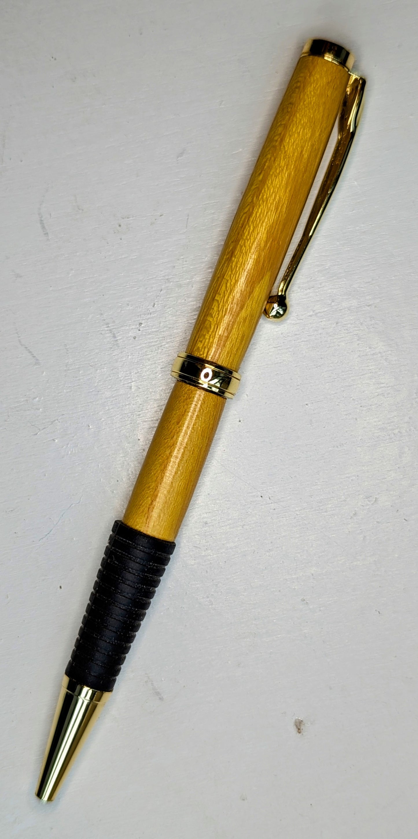 Orange Osage Comfort Grip Slimeline Pen