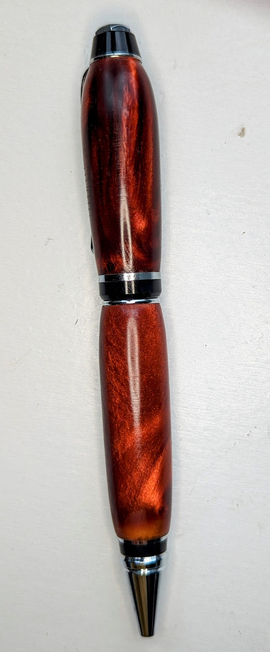 Red Resin Cigar Pen
