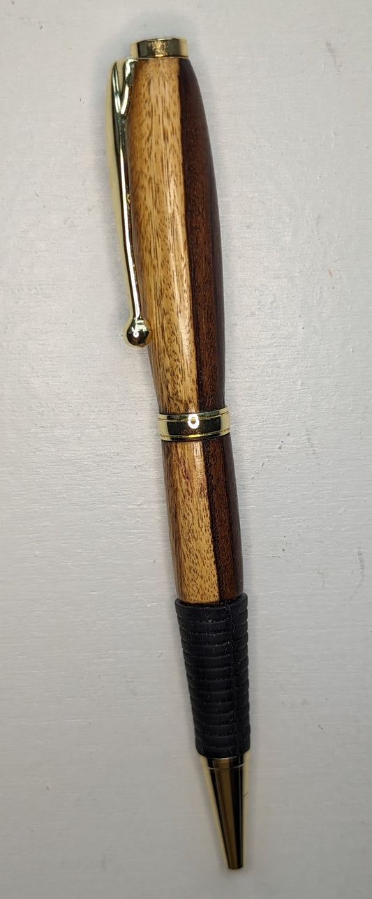 Rosewood Comfort Grip Slimline Pen