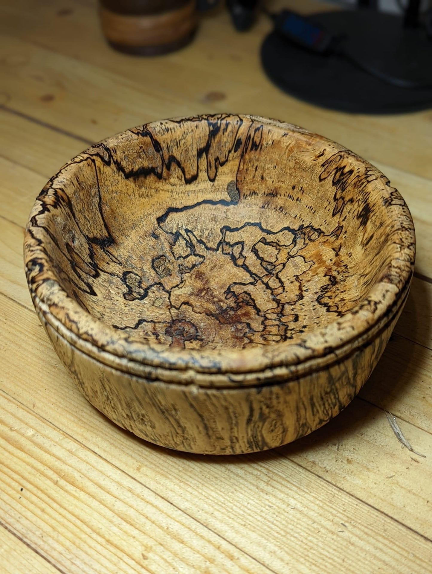 Spalted Applewood bowl