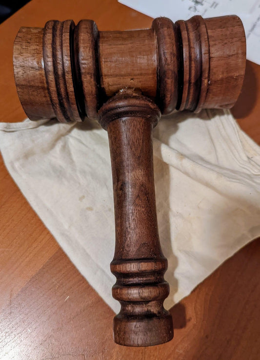 Walnut Gavel